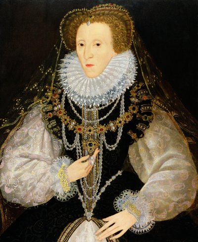 女王伊丽莎白一世的基奇纳肖像（1533-1603）c.1550 作者 英语学校