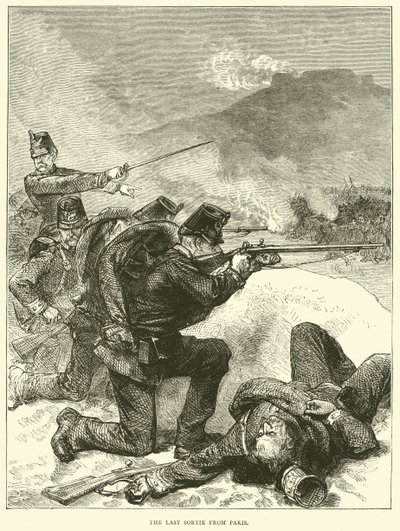 最后一次来自巴黎，1871年1月 作者 英语学校