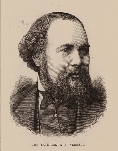 已故的 JF Verrall 先生（雕刻） 作者 英语学校