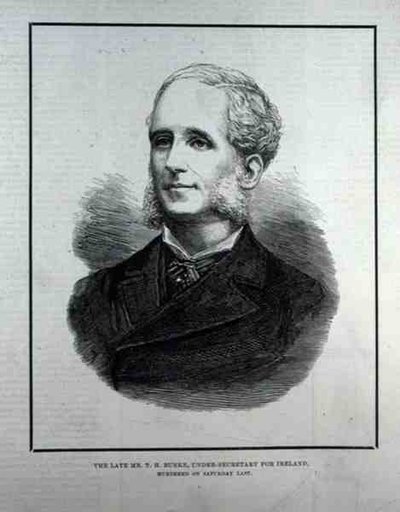 1882年5月13日，“伦敦新闻画报”的爱尔兰副秘书长TH Burke先生 作者 英语学校