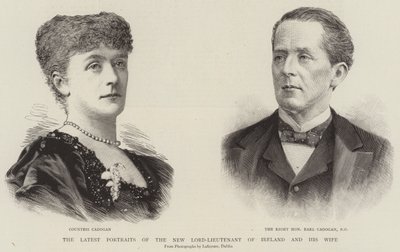 The Latest Portraits of the New Lord-Lieutenant of Ireland and his Wife (engraving) 作者 英语学校