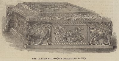 The Layard Box (engraving) 作者 英语学校