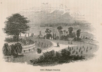 黎巴嫩Catacombe，Highgate公墓，伦敦 作者 英语学校