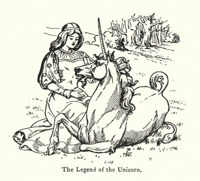 The Legend of the Unicorn (engraving) 作者 英语学校