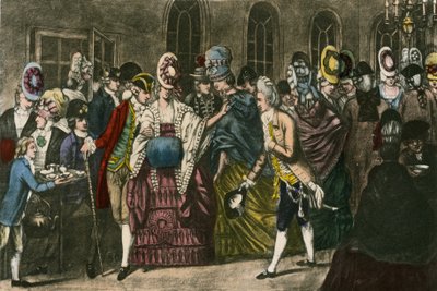 Bagnigge Wells的长房在1772年时尚人气的高度 作者 英语学校