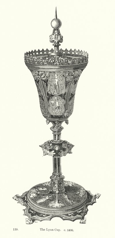 林恩杯（c 1400） 作者 英语学校