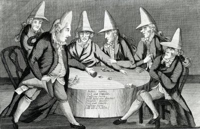 The Macaroni Cauldron，由M. Darly出版，1772年（mezzotint） 作者 英语学校