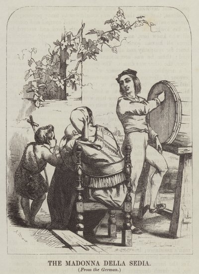 The Madonna della Sedia (engraving) 作者 英语学校