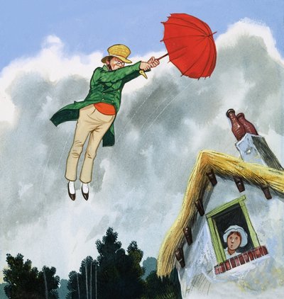 魔术伞 作者 英语学校