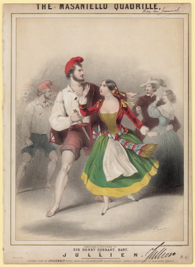 Masaniello Quadrille 作者 英语学校