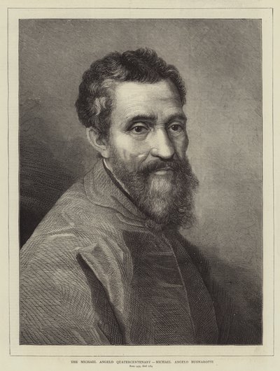 米开朗基罗四百年，米开朗基罗 Buonarroti（雕刻） 作者 英语学校