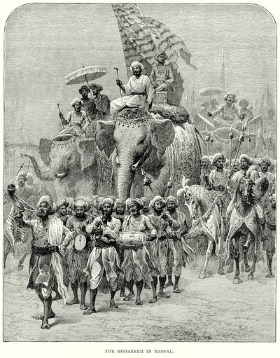 博帕尔的莫哈雷姆（雕刻） 作者 英语学校