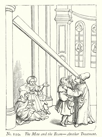 The Mote and the Beam, Another Treatment (engraving) 作者 英语学校