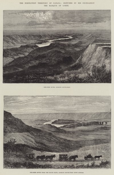 加拿大西北地区（版画） 作者 英语学校