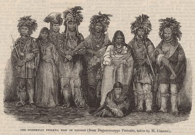 Ojibbeway印第安人，现在在伦敦 作者 英语学校
