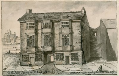 银行方面的老猎鹰酒馆，它出现在1805年 作者 英语学校
