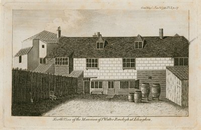 The Old Pied Bull（后方），Walter Raleigh爵士的房子 作者 英语学校