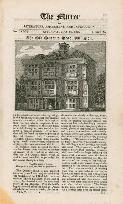 伊斯灵顿旧皇后头 作者 英语学校
