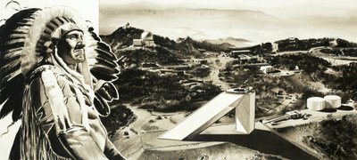Papagos Indians允许科学家在Kitt Peak建造他们的天文台 作者 英语学校