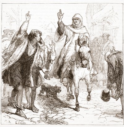 纽伦堡的教皇Nuncio Chieregato，James Aitken Wylie（1808-1890），酒吧的新教历史插图。 1878年 作者 英语学校