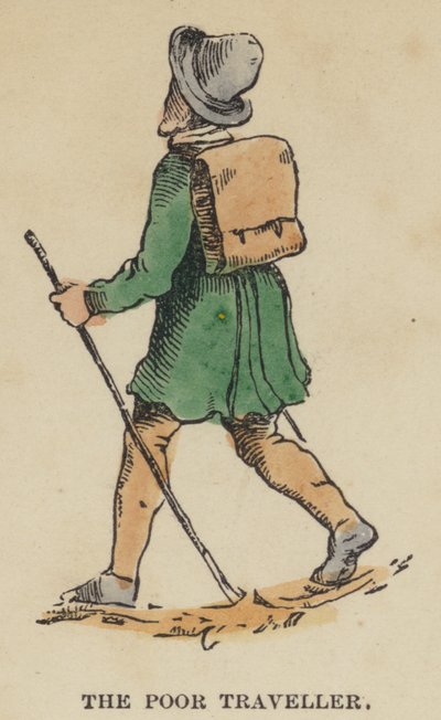 可怜的旅行者（彩色版画） 作者 英语学校