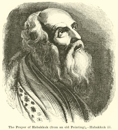 Habakkuk的祈祷，来自一幅旧画，Habakkuk，iii 作者 英语学校