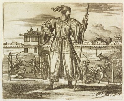 中国军队总理，从大使馆到中国的描述，1690年 作者 英语学校