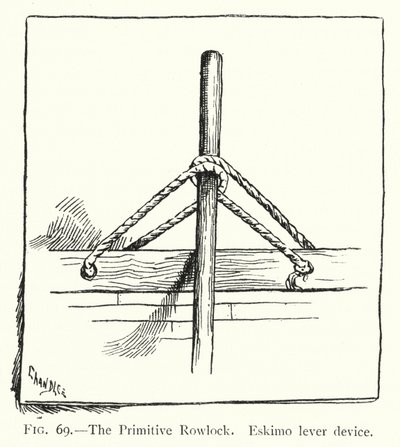 The Primitive Rowlock, Eskimo 杠杆装置（光刻） 作者 英语学校
