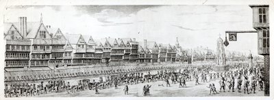 1638年由Cheapside发表的Marie de Medici游行，由William Herbert（1771-1851）和Robert Wilkinson（fl.1785-1825）1809出版 作者 英语学校