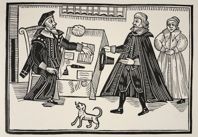 The Proctor and Parator，1641年关于精神法院滥用和侮辱的道路标题页 作者 英语学校