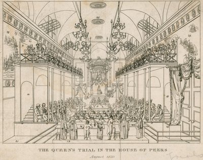 1820年8月在同行之家的皇后区审判 作者 英语学校