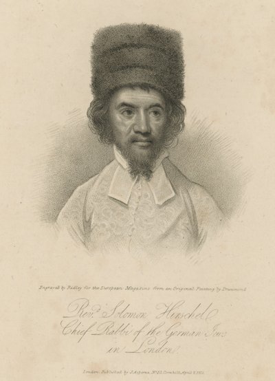 Reverend Solomon Hirschel，伦敦德国旅馆的首席拉比 作者 英语学校