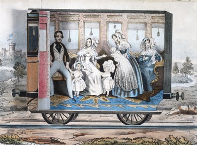 皇家铁路运输，c.1848 作者 英语学校