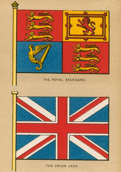 皇家标准。英国国旗 作者 英语学校