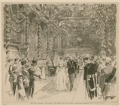 皇家婚礼，1896年7月23日 作者 英语学校