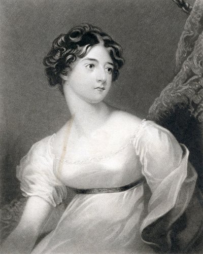 Rt。 Hon，Frances of Wicklow伯爵夫人，1830年 作者 英语学校
