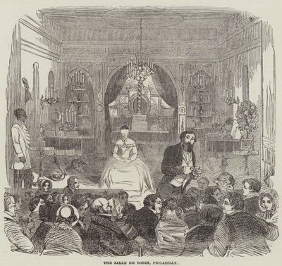 Salle de Robin，皮卡迪利（雕刻） 作者 英语学校