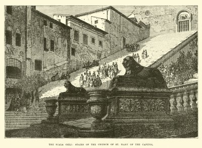 Scala Coeli，国会大厦圣玛丽教堂的楼梯 作者 英语学校