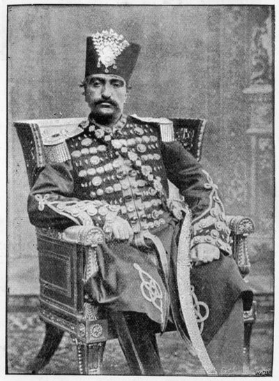 波斯国王，1893年（在W.＆D。Downey拍摄的照片之后） 作者 英语学校