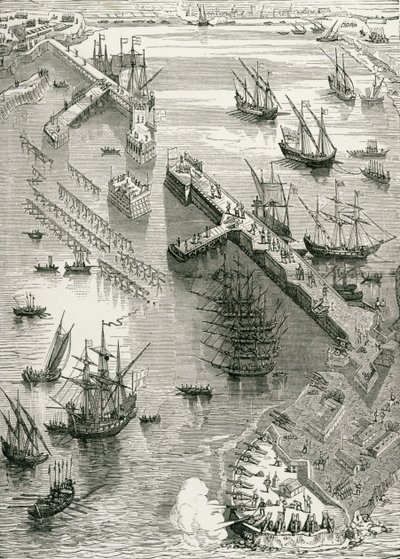 来自法国历史的罗谢尔围城，Emile de Bonnechose，由Ward，Lock and Co，伦敦出版 作者 英语学校