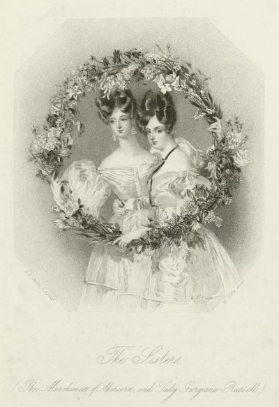 姐妹们，Abercorn的侯爵夫人和Georgiana Russell夫人 作者 英语学校