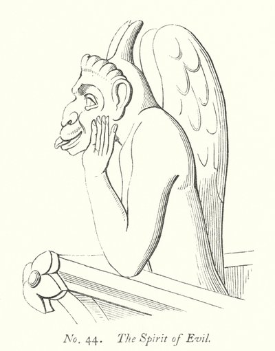恶灵（版画） 作者 英语学校