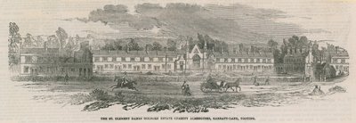 位于Garratt Lane的St Clement Danes Holborn庄园慈善救济院 作者 英语学校