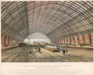 伦敦米德兰火车站St Pancras建于1866年至1869年 作者 英语学校