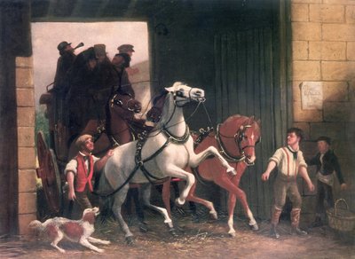 舞台到达，1830年 作者 英语学校
