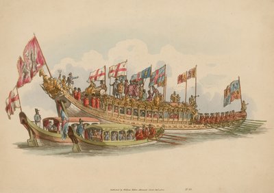 The Stationers Barge，泰晤士河，伦敦 作者 英语学校