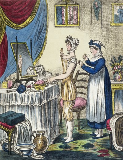 The Stays，来自The Toilet of the Toilet的第1页，第1810页 作者 英语学校