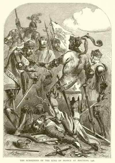 1356年，法国国王在Poictiers投降 作者 英语学校