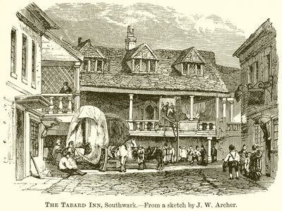 The Tabard Inn，Sourthwark 作者 英语学校