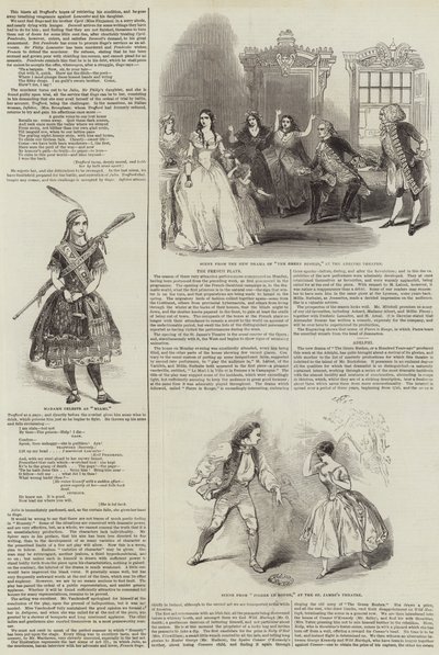The Theatres (engraving) 作者 英语学校